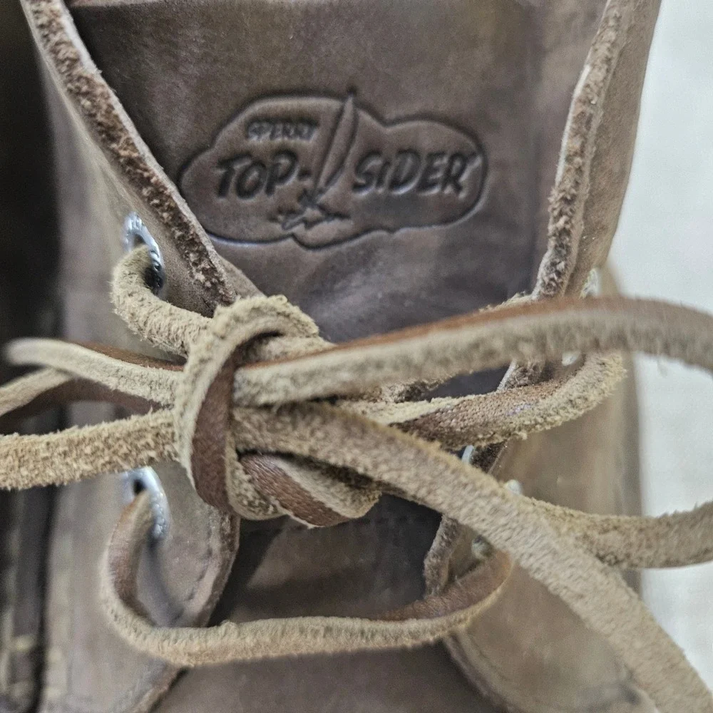 Sperry Top-Sider Mens 12M Brown Leather Chukka Boots 0297408 Desert‎ Ankle Boots